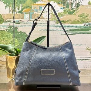 DOONEY & BOURKE - EUC Vintage Blue Leather Shoulder Bag